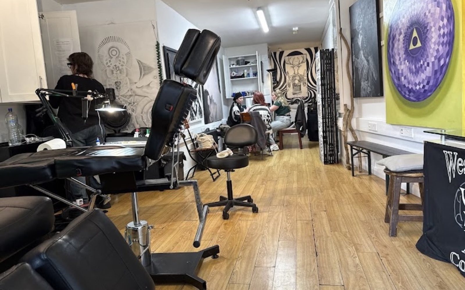 West End Art Collective tattoo studio and gallery space in Galway